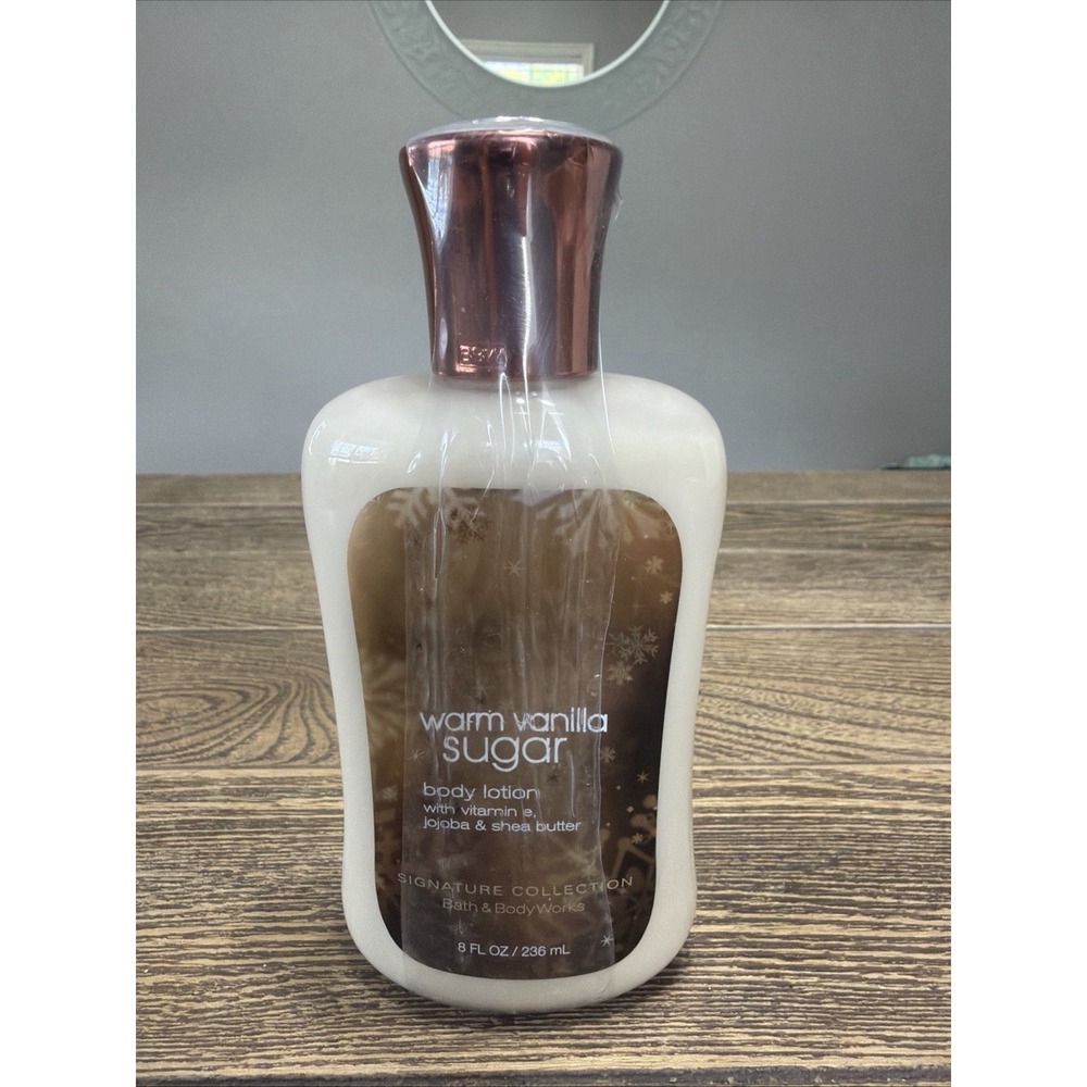 NEW Discontinued Bath Body Works Warm Vanilla Sugar Body Lotion Signature Collec